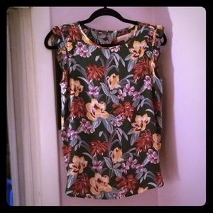 Loft sleeveless dress shirt